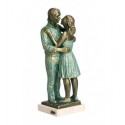 Escultura decorativa de pareja Proyecto