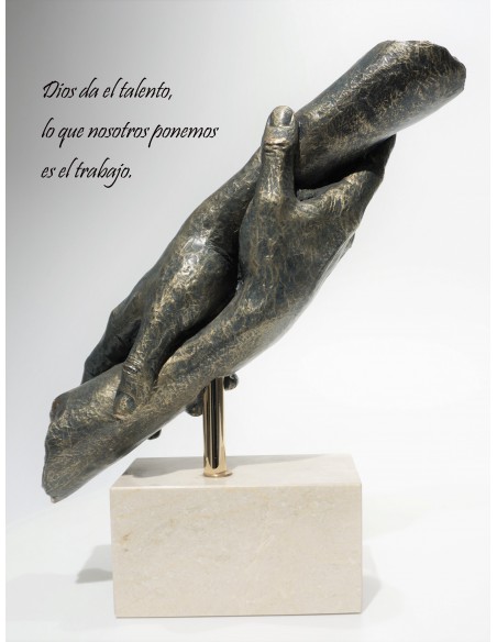 Scultura di mani "Forza" - Anglada Sculture