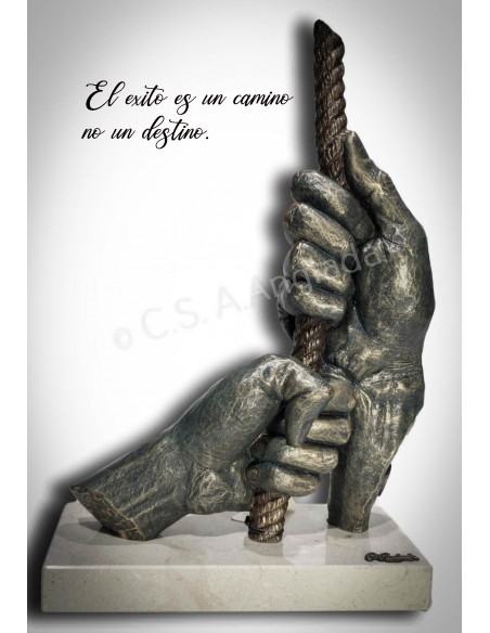 Le mani scolpiscono "Allegoria del lavoro" - Anglada Sculture