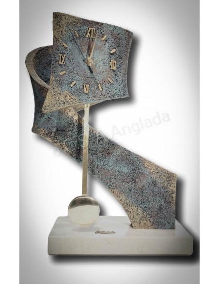 Reloj de mesa Espacio - Anglada Esculturas