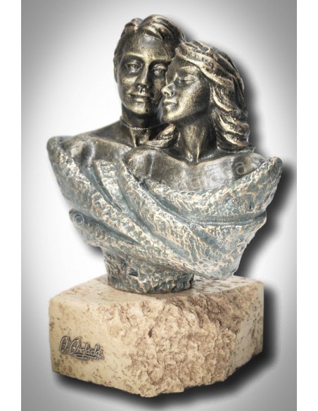 Escultura de pareja Tu y yo - Anglada Esculturas