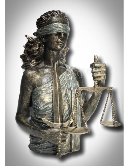 Escultura realista Justicia - Anglada Esculturas