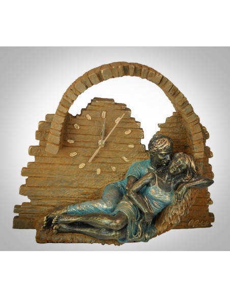 Reloj de mesa "Paraíso" - Anglada Esculturas