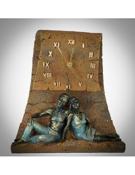 Reloj de mesa "Horizonte" - Anglada Esculturas