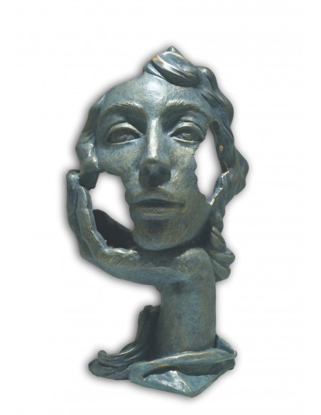 Escultura contemporánea Mirada - Anglada Esculturas