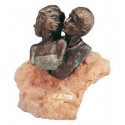 Moderna escultura de pareja PRIMER AMOR