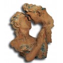 Escultura contemporánea de pareja DECLARACIÓN_vista 3